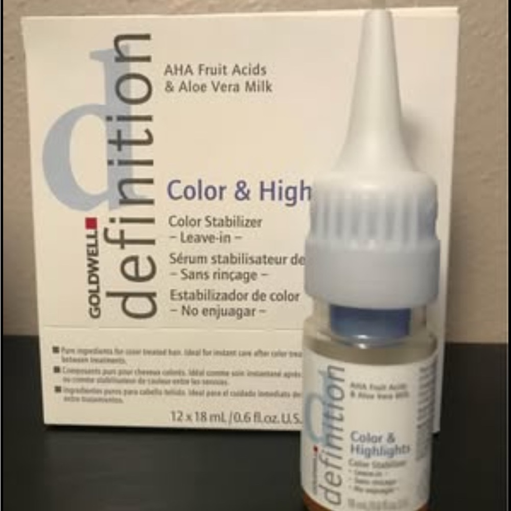 Goldwell Definition Color & Highlights Color Stabilizer 0.6 oz -12 Pack